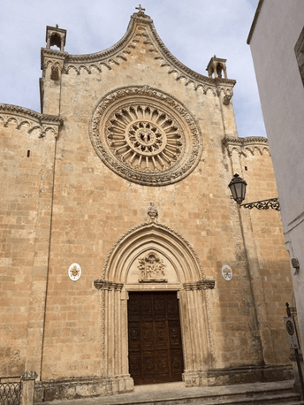 The Cathedral of Saint Mary Of the Assumption in Puglia