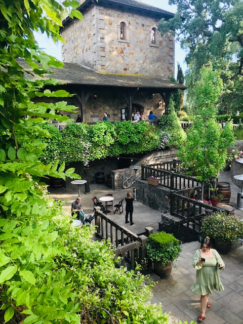 V.Sattui Deli and Marketplace a large stone building