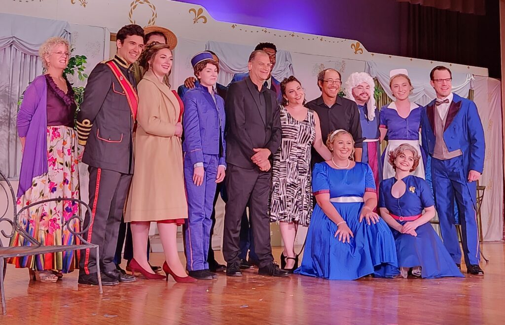 Entire cast of the Marriage of Figaro on stage in historic Georgetown SC