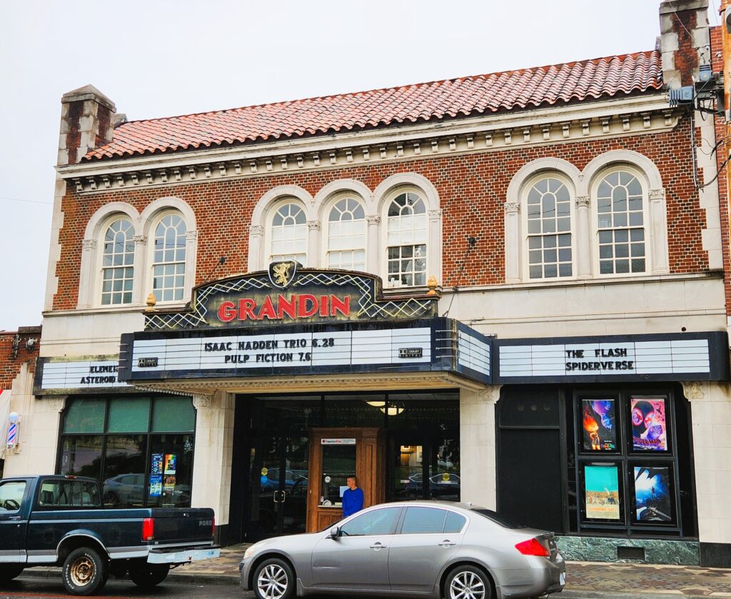 Roanoke is home to the Grandin Theatre, built over 90 years ago.