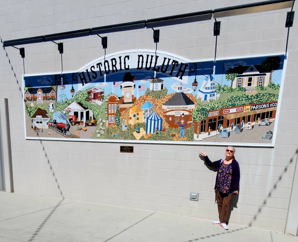 Unique & Vibrant Gwinnett Cities Just 9 Miles From Atlanta 2 Tile mosaic of the important points of Duluth
