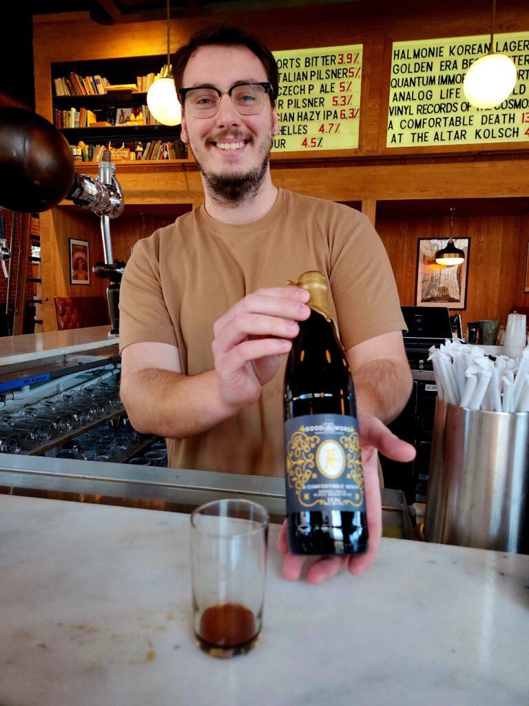Unique & Vibrant Gwinnett Cities Just 9 Miles From Atlanta 15 The final taste of the beer tasting was this thick, dark concoction of Barrel-aged Black Barleywine.