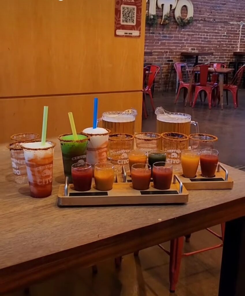 12 Ultimate Eating Stops in Buena Park and Santa Ana 36 A table filled with drinks.