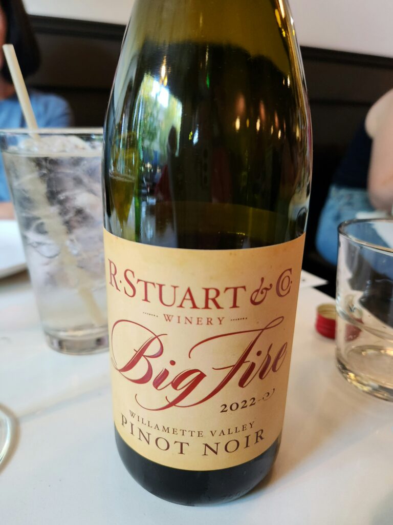 26 Sensational Must-Visit Oregon Wineries in the Willamette Valley 100 A close-up of a bottle of Willamette Valley wine.