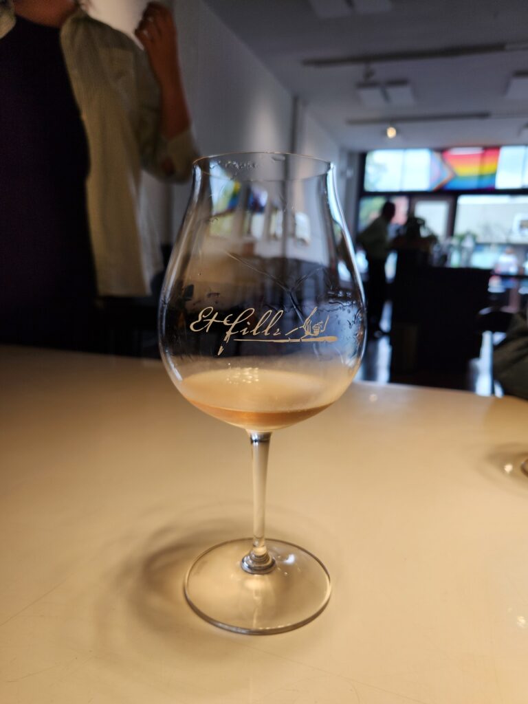 26 Sensational Must-Visit Oregon Wineries in the Willamette Valley 21 Et Fille Rose in a glass.