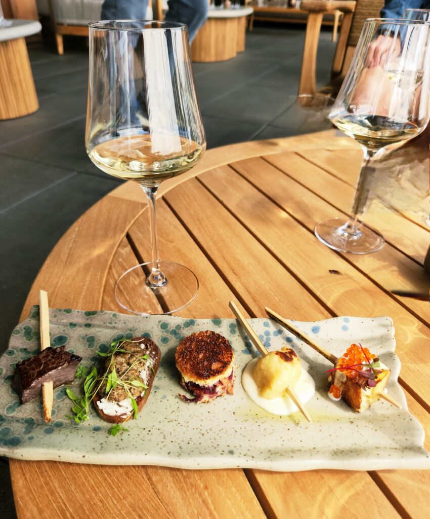 26 Sensational Must-Visit Oregon Wineries in the Willamette Valley 24 Perfectly created bites of food to accompany Lucid Wild's wines.