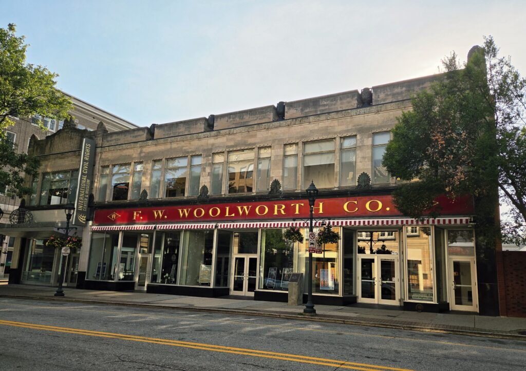 Greensboro: Big, Unexpected Adventures From 1781 Battlefield to Jeansboro 28 Greensboro's F. W. Woolworth store.